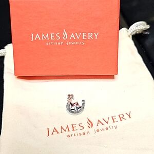 James Avery Retired My Lucky Star Horseshoe Charm